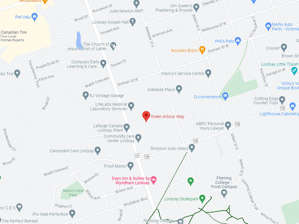 local area amenities, shopping districts, dining and more in Lindsay, Ontario